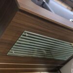 Narrow Design Office Reception Counter Desk Uganda