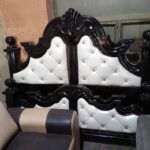 White Oak Four Poster Bed Frame for Master Bedrooms Uganda