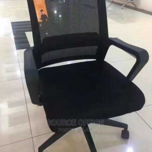 modern mesh chair with tilt control