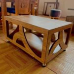 Warm Finish Coffee Table for Contemporary Spaces Uganda