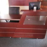 Reinforced Office Reception Desk Uganda Heavy Use