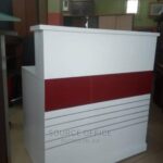 Modern Reception Desk Uganda 1.8m Office Furniture Kampala Space Efficient Executive Office Counter