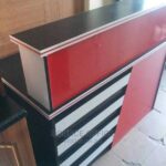 Strong Build Reception Counter Desk with Lockable Drawers Uganda
