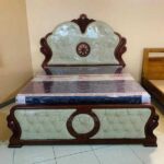 Solid Oak Wooden Bed Frame with High Headboard ? Single Size in Uganda