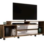 Modern TV Stand with Mount and Cabinet Storage Uganda