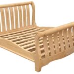 Solid Timber Bed Frame for Spacious Bedrooms Uganda
