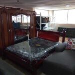 Solid Oak Bed Frame for Guest Rooms Kampala
