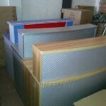 Reinforced Wooden Reception Desk for Office Reception Areas