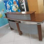 Compact Office Reception Desk 1.4m Space Saving Uganda