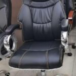 padded headrest manager chair