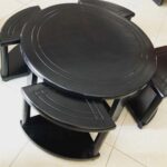 Premium Wooden Centre Table for Airbnb Lounges Kampala