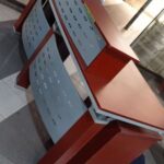 Reception Desk with Efficient Storage System Kampala Uganda