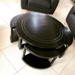 Stylish Cross-Leg Coffee Table Uganda