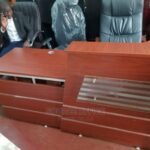 Modern Reception Desk Uganda 1.8m Office Furniture Kampala Premium Executive Wooden Finish