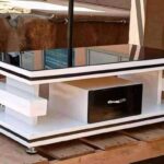 Warm Finish Centre Table for Living Rooms Kampala