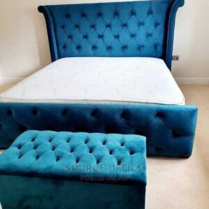 premium upholstered king bed