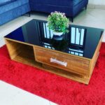 Premium Walnut Coffee Table for Airbnb Lounges Uganda
