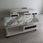 Stylish Wooden Entertainment Unit Kampala