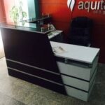 Aesthetic Office Front Desk Reception Counter Uganda