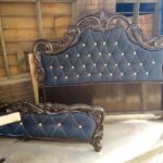 queen tufted study frame