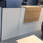 Efficient 1.4m Office Reception Desk Uganda Kampala