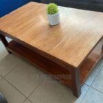 Rustic Oak Coffee Table for Family Living Rooms Uganda