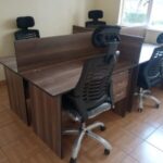 smart two seater office workstation