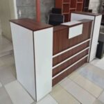 Modern Reception Desk Uganda 1.8m Office Furniture Kampala Premium SourceOffice Business Furniture Finish