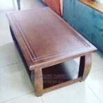 Square Walnut Coffee Table for Modern Lounges Uganda