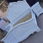 Contemporary Walnut Wooden Bed Frame Uganda
