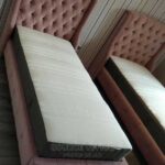 study bed with bookcase