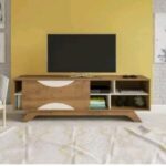 Executive TV Console with Display Compartments Kampala