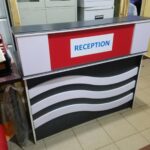 Office Reception Desk with Secure Lockable Storage Uganda