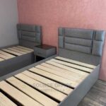 velvet study bed luxury
