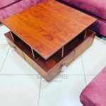 Wooden Centre Table for Airbnb Living Rooms Uganda