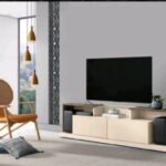 Minimalist TV Console with Cabinets Kampala
