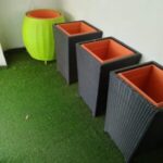 weatherproof garden egg chair metal stand