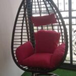 wicker balcony set with glass top table