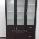 Oak Wooden Sideboard with Soft Close Drawers and Shelves