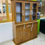 Classic Three Door Wooden Cupboard with Traditional Styling