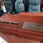 Salon Reception Desk 1.4m Modern Counter Uganda Kampala