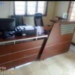Spa Front Desk Reception Counter Elegant Design Uganda