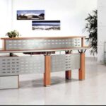 Stylish Reception Counter Desk for Office Branding Kampala
