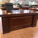 Commercial 1400mm Executive Office Desk with File Cabinet