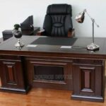 Contemporary 1400mm Executive Office Desk with Cable Management