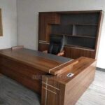 Contemporary 1400mm Executive Office Desk with Lockable Storage