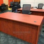Elegant 1400mm Executive Office Desk with Storage Drawers