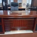 Elite 1400mm Executive Office Desk with Side Cabinet