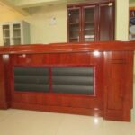 Ergonomic 1400mm Executive Office Desk Contemporary Finish