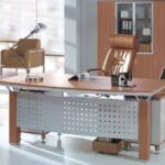 Ergonomic 1400mm Executive Office Desk Space Saving